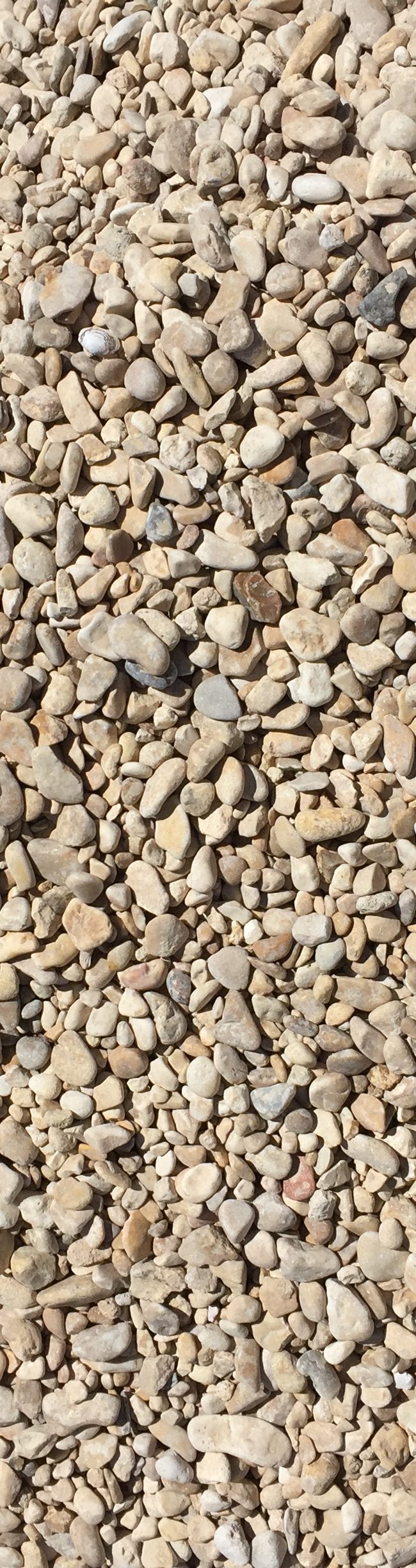 3/8″ White Pea Gravel